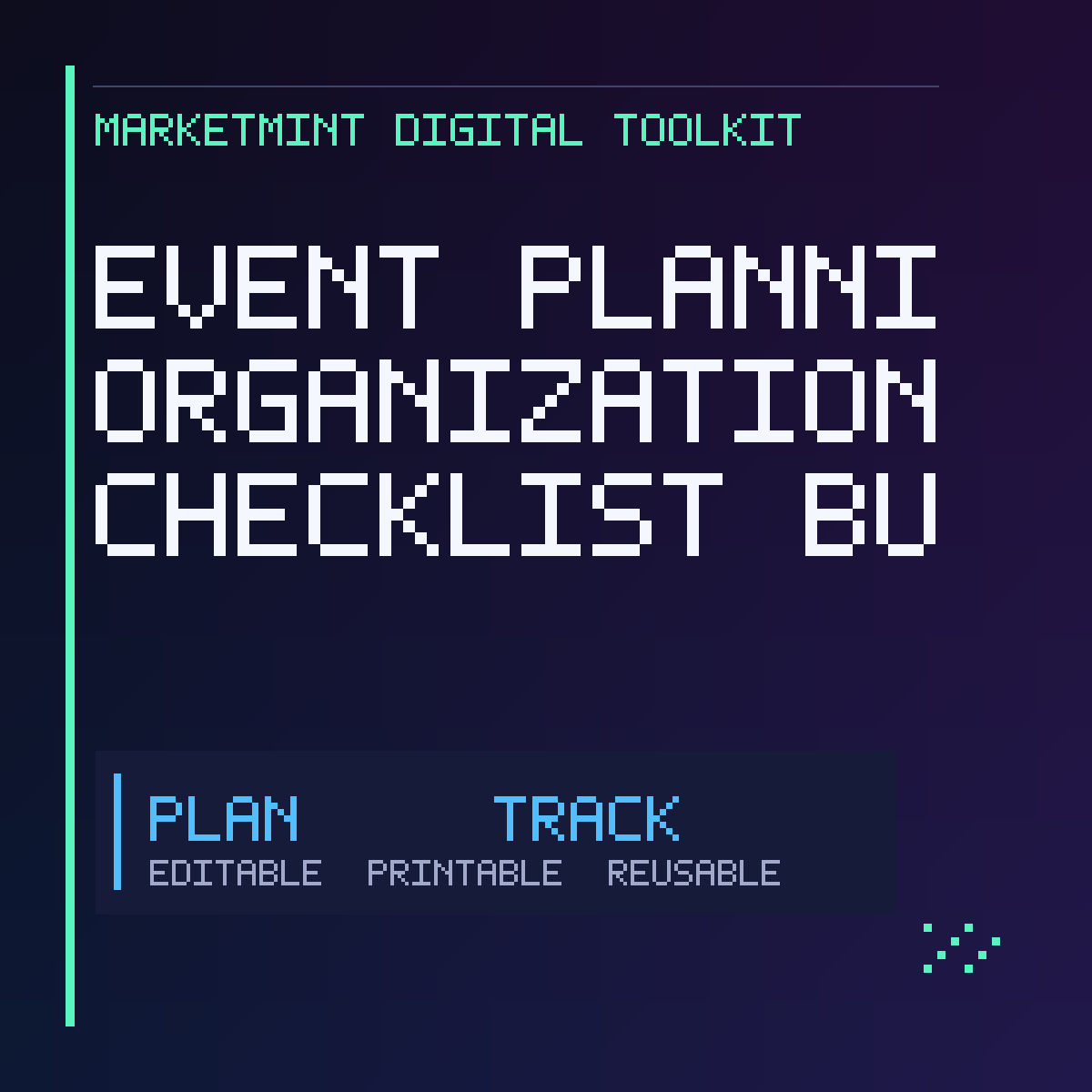 Event Planning Organization Checklist Bundle