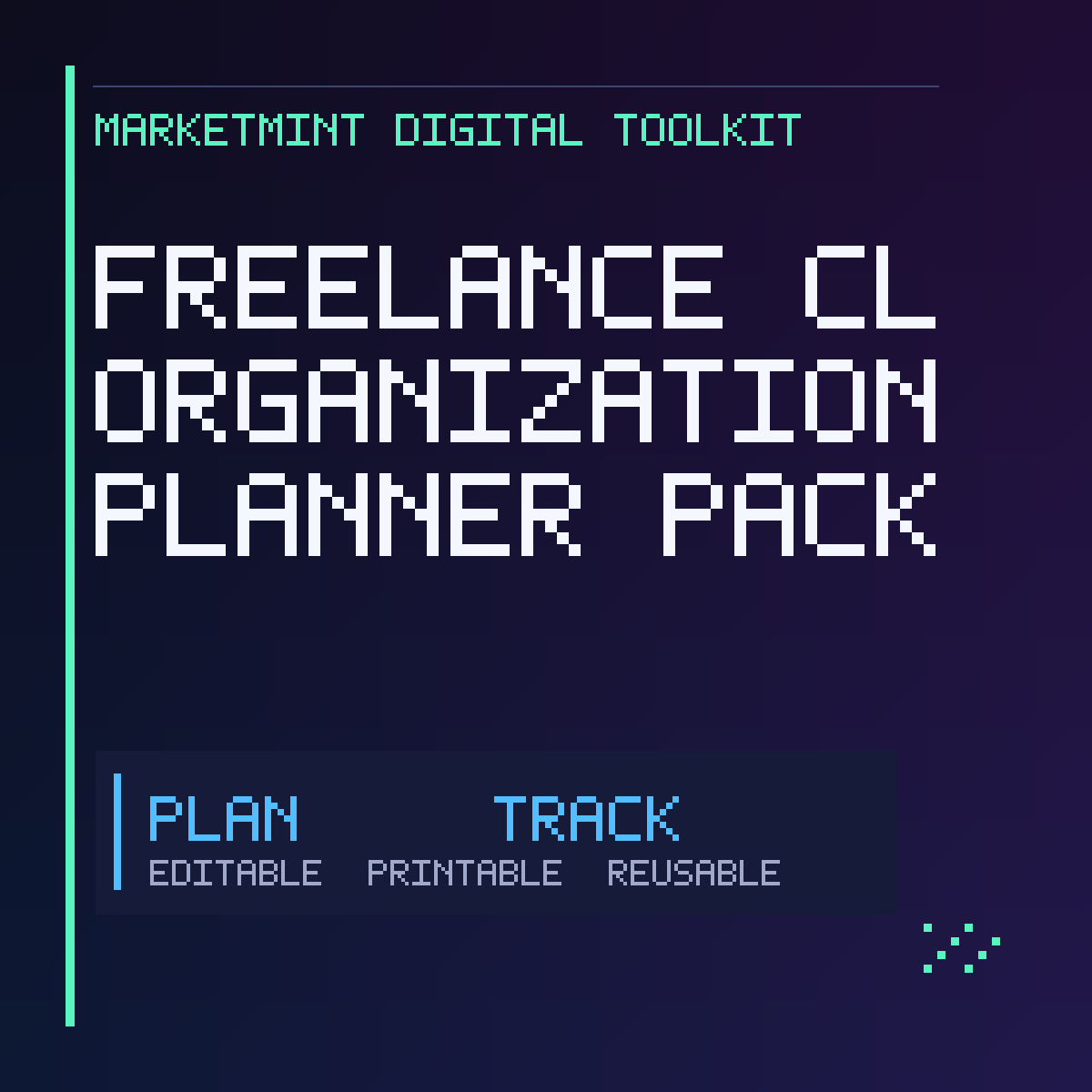 Freelance Client Organization Planner Pack