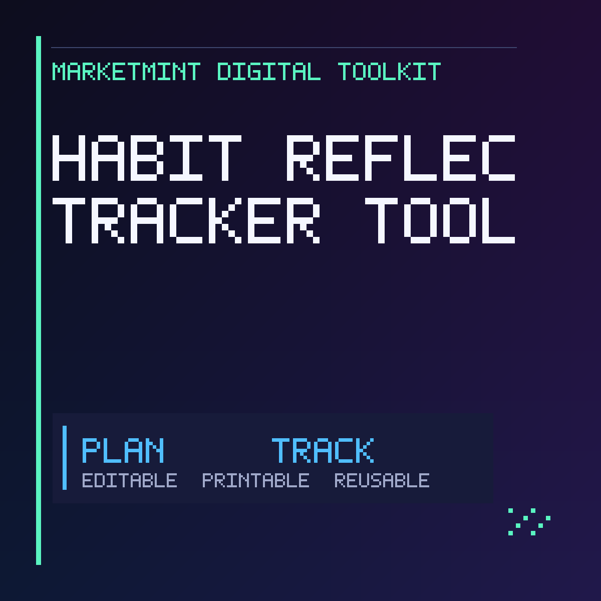 Habit Reflection Tracker Toolkit